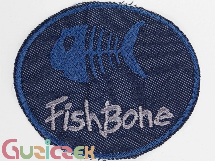 Naprasowanka Fishbone 100x85 mm