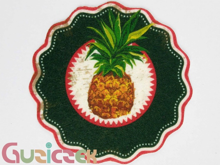 Naprasowanka Ananas 75x75 mm