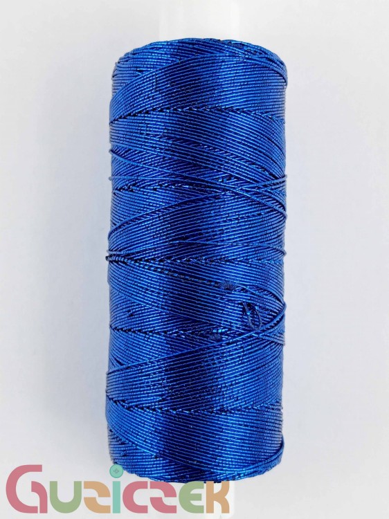 Nici metalizowane Lametex niebieskie