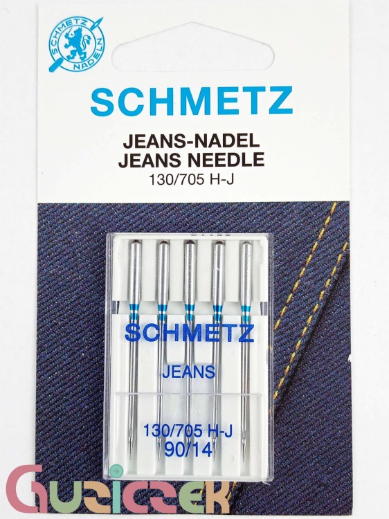 Igły półpłaskie Schmetz do jeansu 90