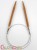 Druty drewniane 9,0mm, na żyłce stalowej 80cm