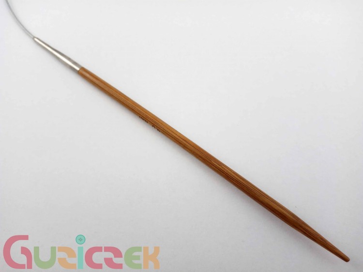 Druty drewniane 4,0mm, na żyłce stalowej 80cm