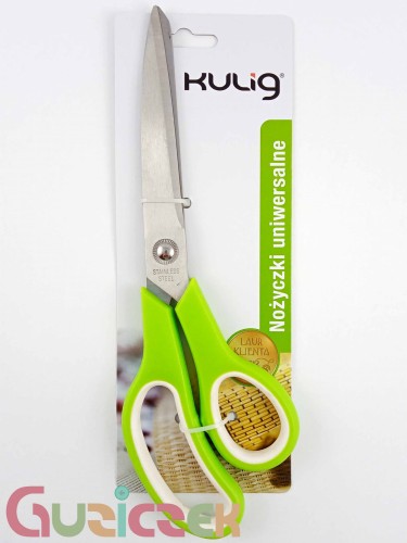 Nożyczki uniwersalne Kulig 25cm zielone