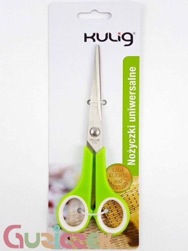 Nożyczki uniwersalne Kulig 16,5cm zielone
