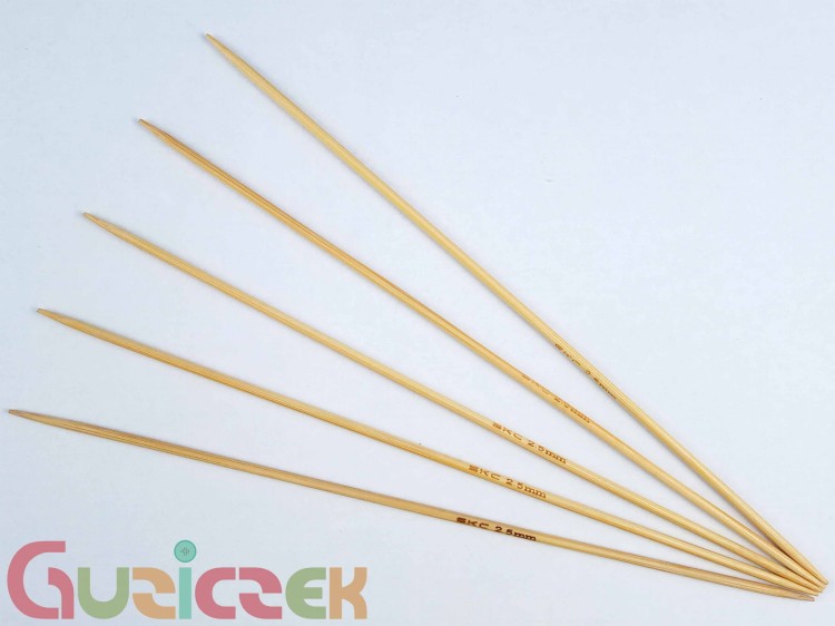 Druty do skarpet SKC 2,5mm, bambusowe