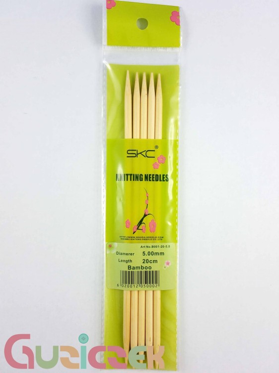 Druty do skarpet SKC 5,0mm, bambusowe