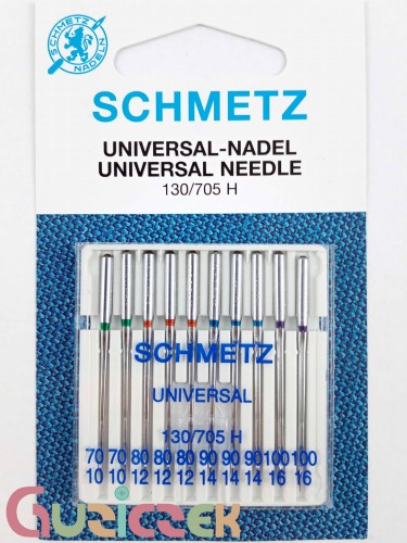 Igły półpłaskie Schmetz uniwersalne mix 70-100