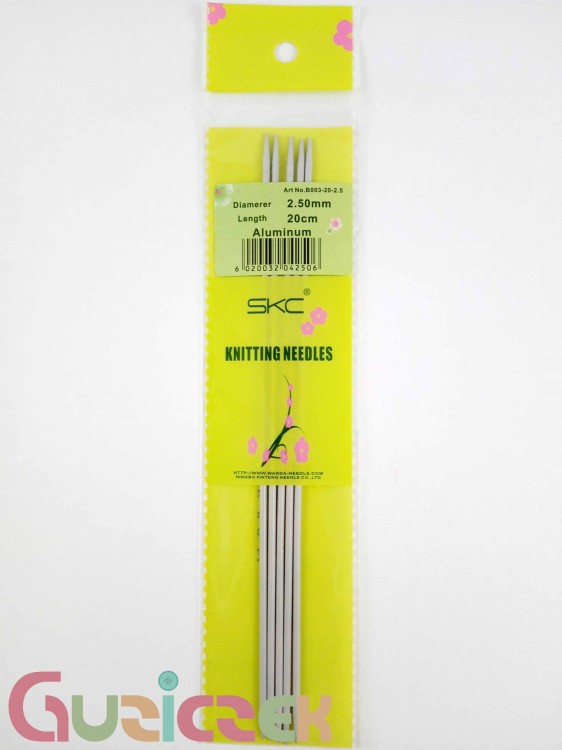 Druty do skarpet SKC 2,5mm, teflonowe