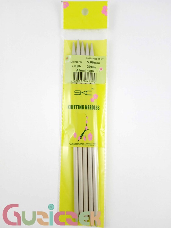 Druty do skarpet SKC 5,0mm, teflonowe