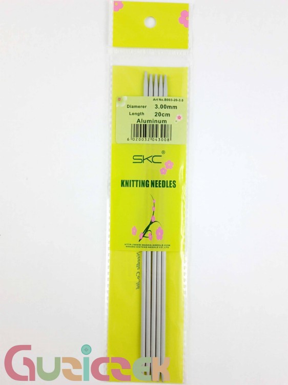 Druty do skarpet SKC 3,0mm, teflonowe