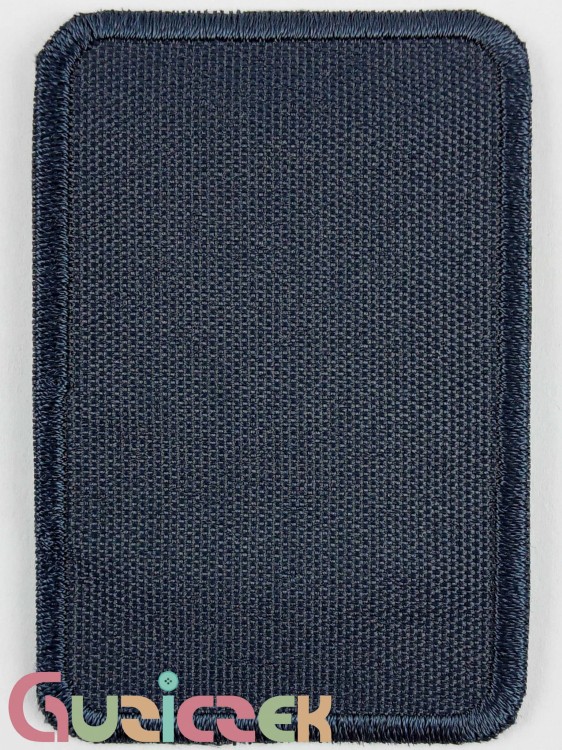 Naprasowanka Prostokąt 45x65 mm stalowa