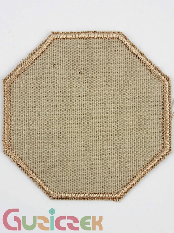 Naprasowanka Ośmiobok 60x60 mm beżowa