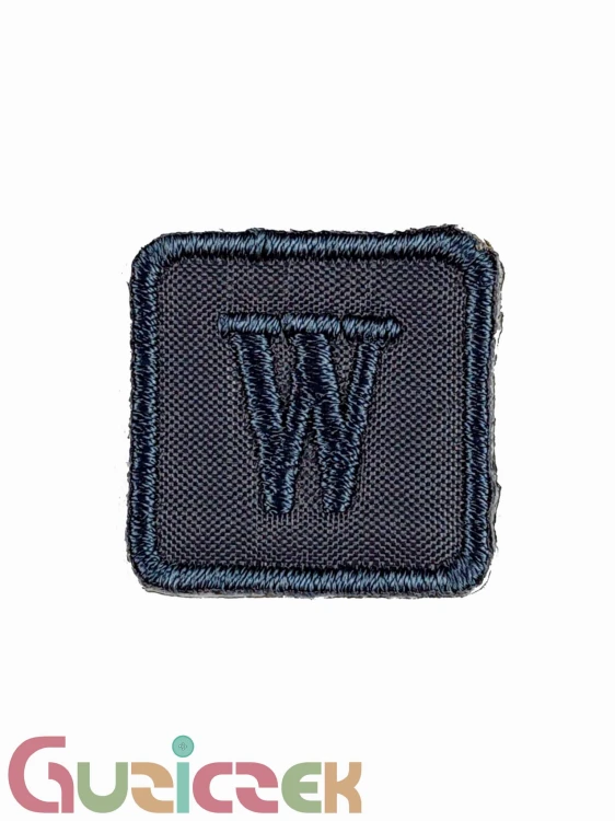 Naprasowanka Kwadrat 20x20 mm dżinsowy