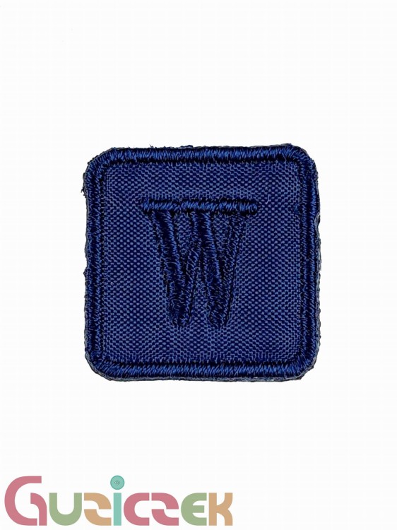 Naprasowanka Kwadrat 20x20 mm granatowy