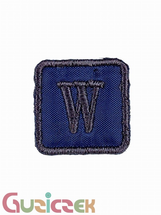 Naprasowanka Kwadrat 20x20 mm granatowy