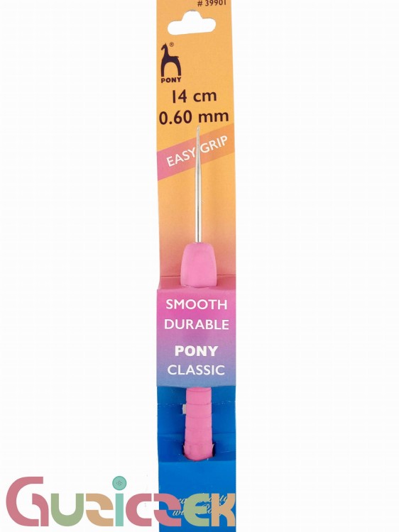 PONY szydełko stalowe z rączką 0,6mm