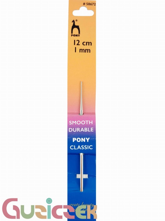PONY szydełko stalowe bez rączki 1,0mm