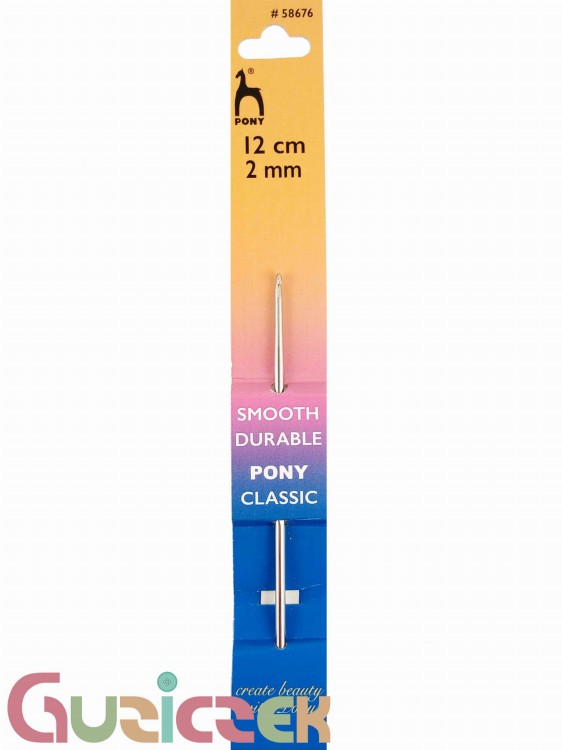 PONY szydełko stalowe bez rączki 2,0mm
