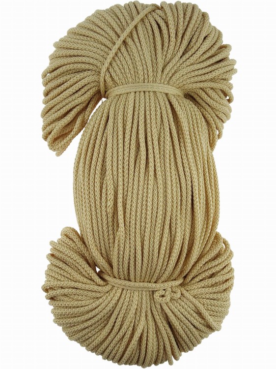 Sznurek poliestrowy 2mm jasny beż 003