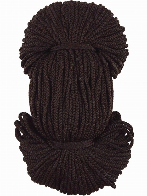 Sznurek poliestrowy 2mm ciemny brąz 026