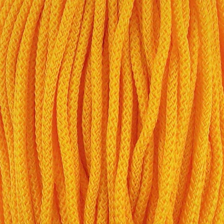 Sznurek poliestrowy 2mm żółty 005