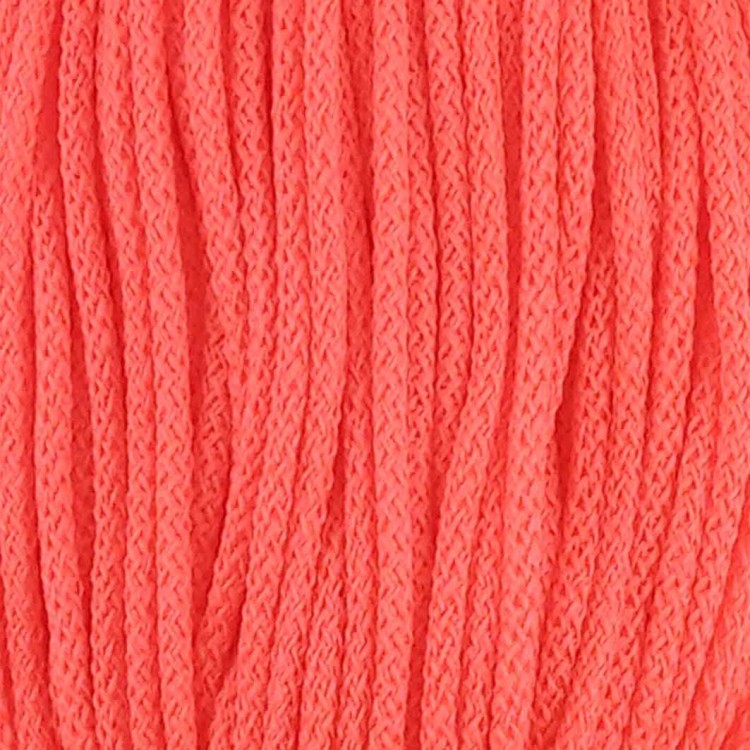 Sznurek poliestrowy 2mm pomarańcz neon 006