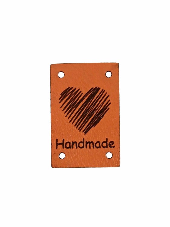 Handmade z sercem 3x2 ceglany