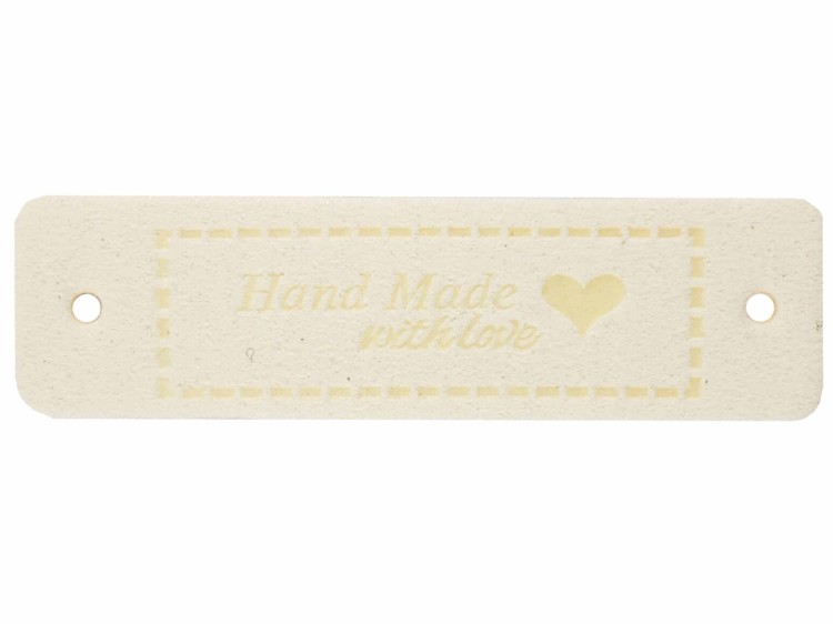 Hand Made with love 1,5x5,5 ecru