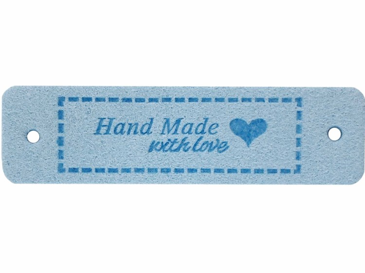 Hand Made with love 1,5x5,5 błękitny