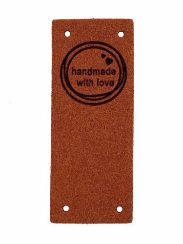 Handmade with love 5x2 ceglany