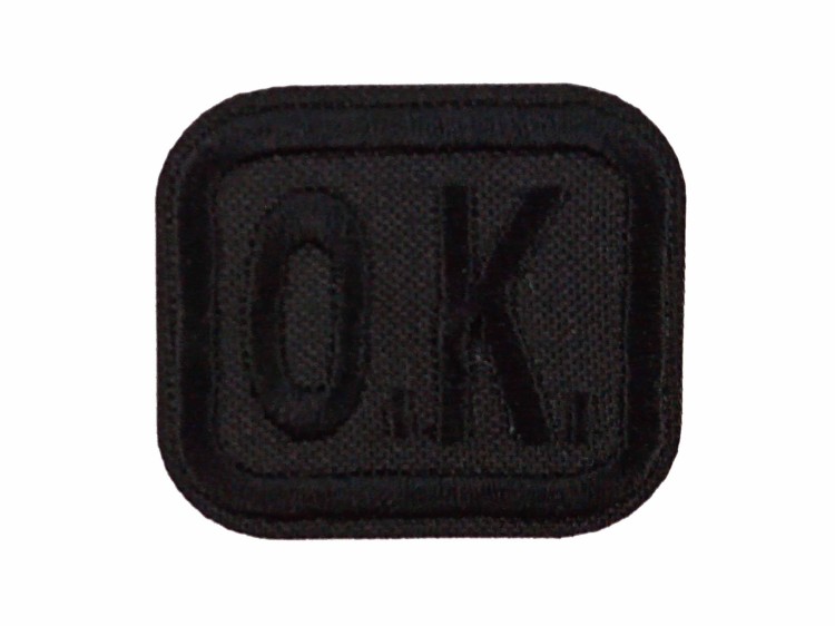 Naprasowanka OK 40x35 mm czarny