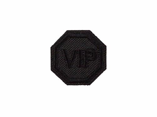 Naprasowanka VIP 20x20 mm czarny