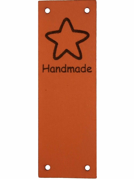 Handmade z gwiazdą 6x2 ceglany