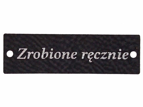Zrobione ręcznie 1,5x5 czarny