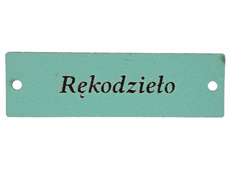 Rękodzieło 1,5x5 zielona patyna