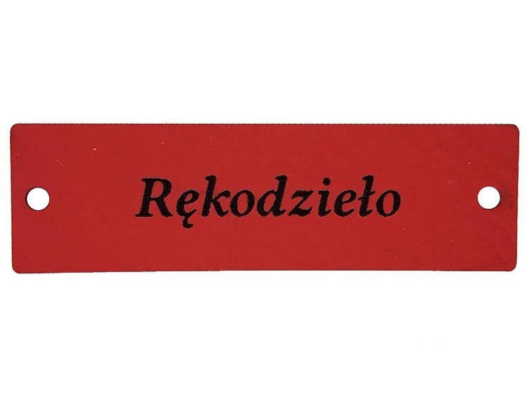 Rękodzieło 1,5x5 czerwony