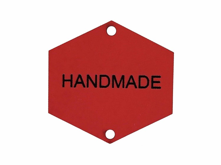 Handmade 3x3 czerwony