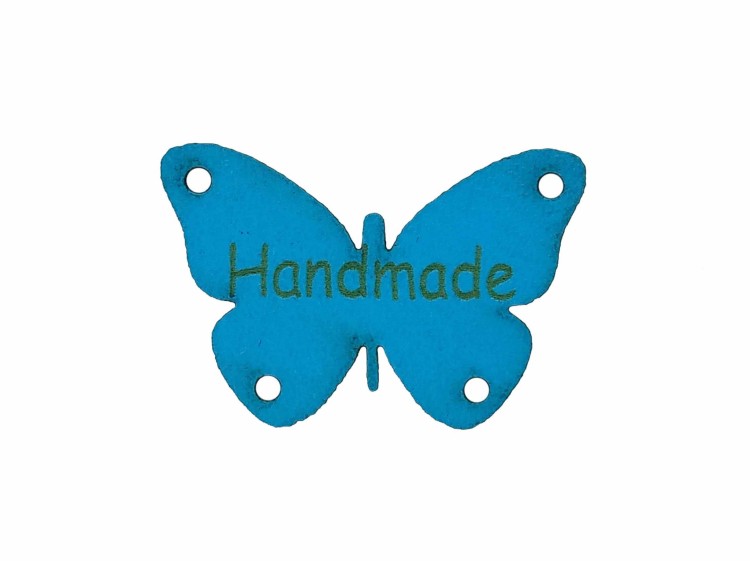 Handmade w kształcie motyla 2x3 niebieski