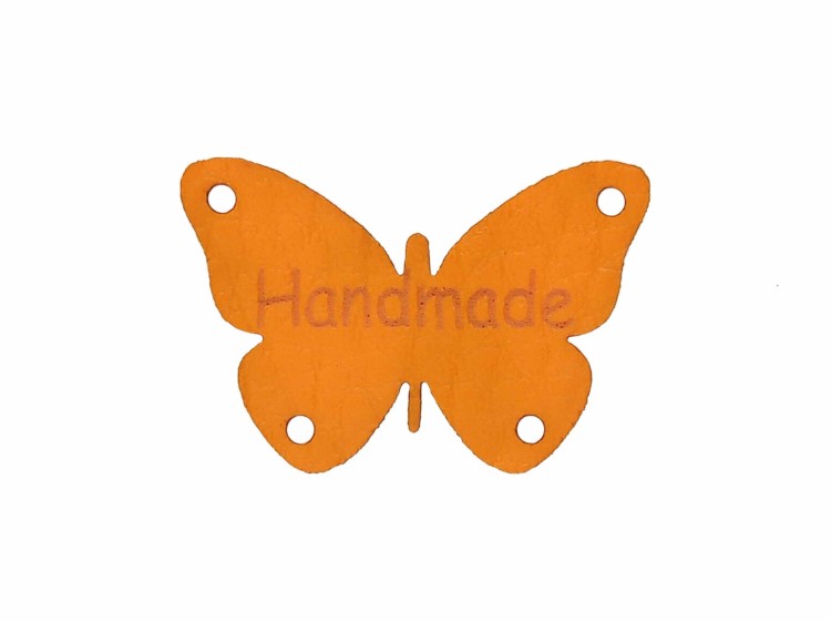 Handmade w kształcie motyla 2x3 pomarańczowy