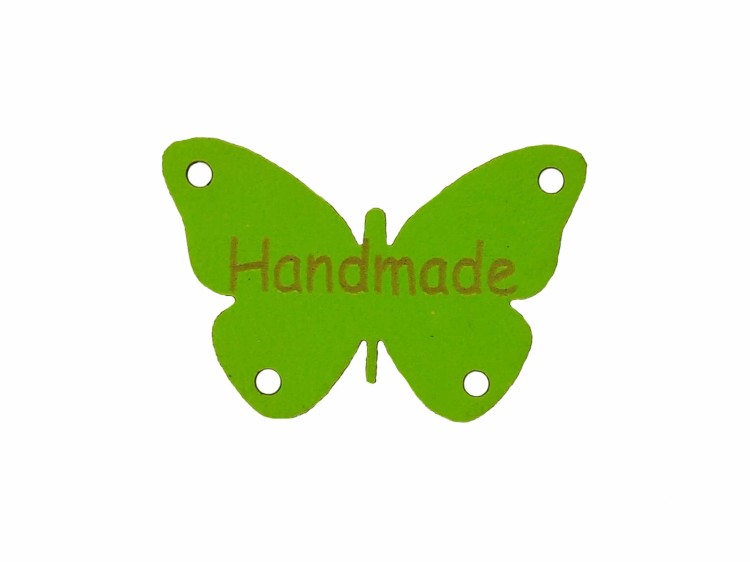 Handmade w kształcie motyla 2x3 zielony