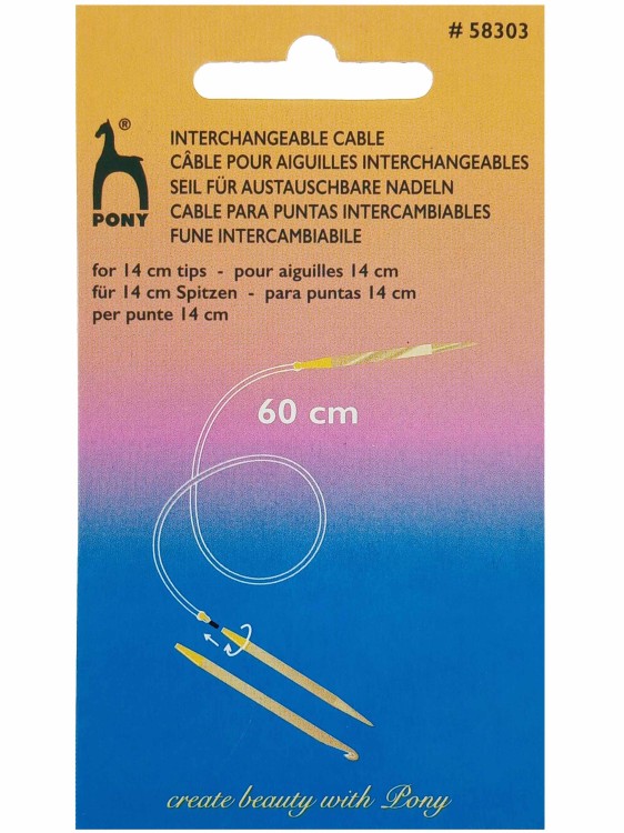 PONY żyłka do drutów skręcanych 60 cm