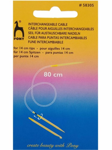 PONY żyłka do drutów skręcanych 80 cm