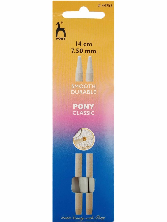 Druty PONY teflonowe 7,5mm skręcane 14cm