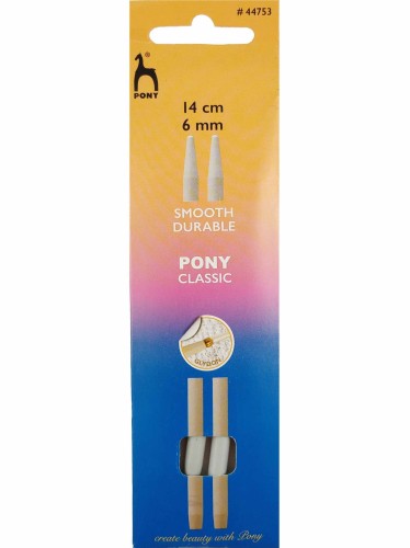 Druty PONY teflonowe 6,0mm skręcane 14cm