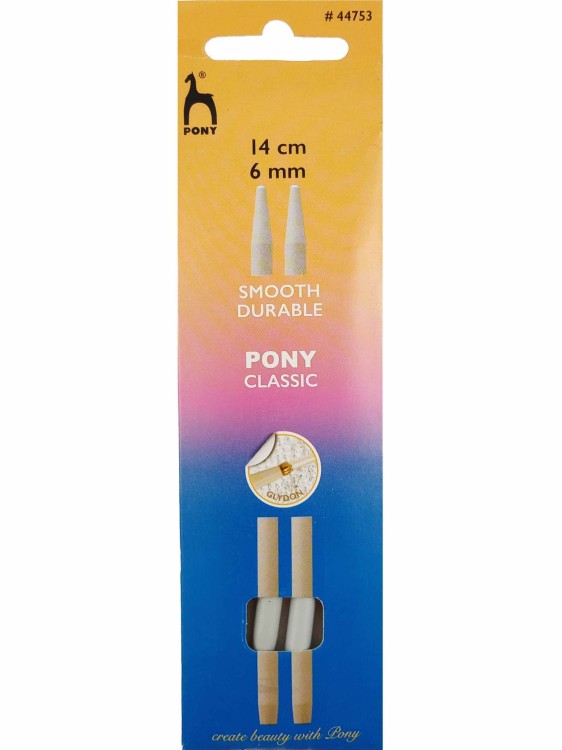 Druty PONY teflonowe 6,0mm skręcane 14cm