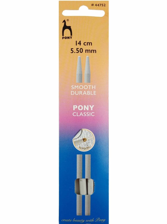 Druty PONY teflonowe 5,5mm skręcane 14cm