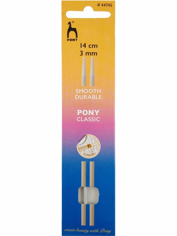 Druty PONY teflonowe 3,0mm skręcane 14cm