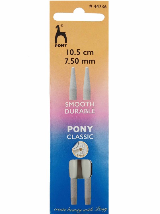 Druty PONY teflonowe 7,5mm skręcane 10,5cm