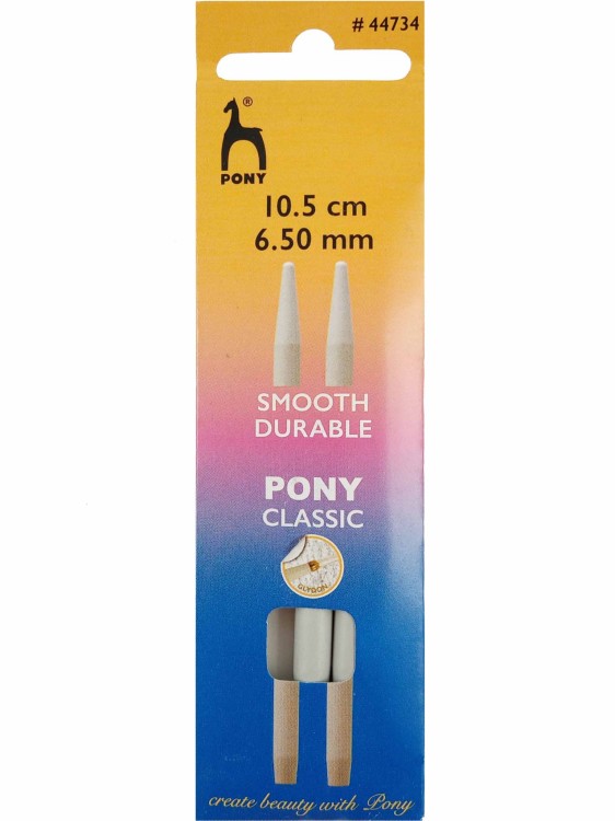 Druty PONY teflonowe 6,5mm skręcane 10,5cm