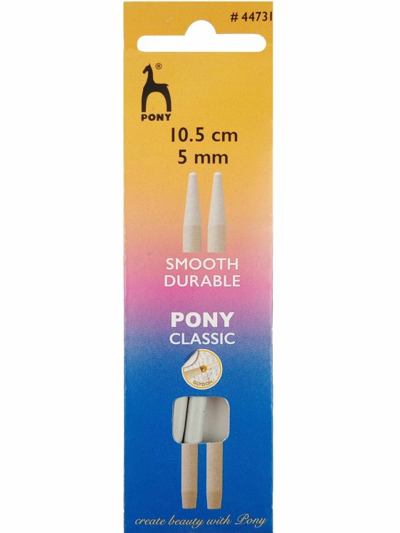 Druty PONY teflonowe 5,0mm skręcane 10,5cm